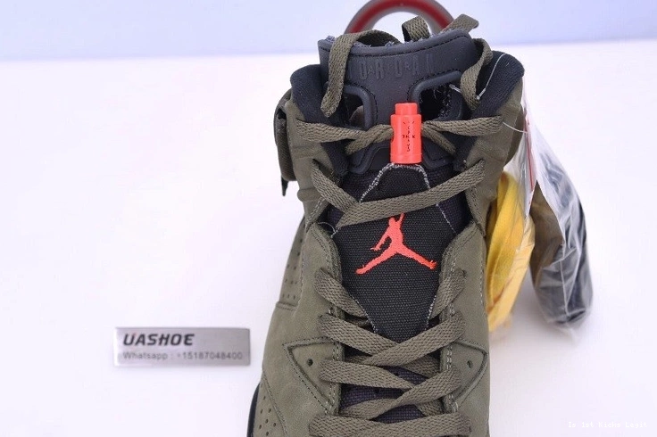 Jordan Travis 6 Air CN1084-200 Medium Jack Olive Scott Cactus 0323